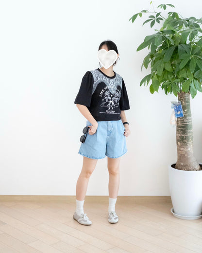 Odd Eye 高腰A Cut短褲
