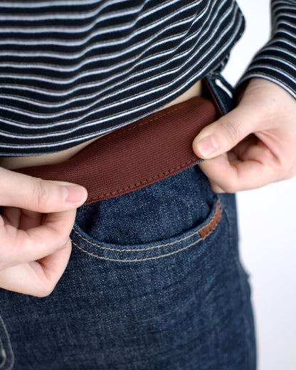 韓國原色闊筒牛仔褲