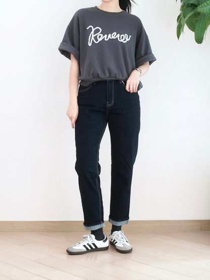Vikini 彈性Boyfriend牛仔褲