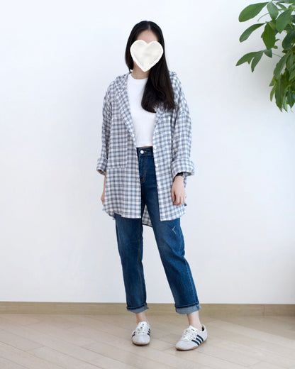 Vikini 洗水Boyfriend牛仔褲