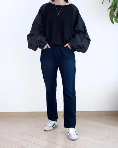 Vikini 洗水直腳全橡筋牛仔褲