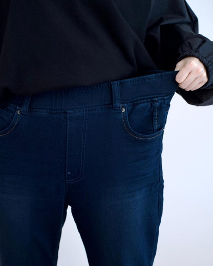 Vikini 洗水直腳全橡筋牛仔褲