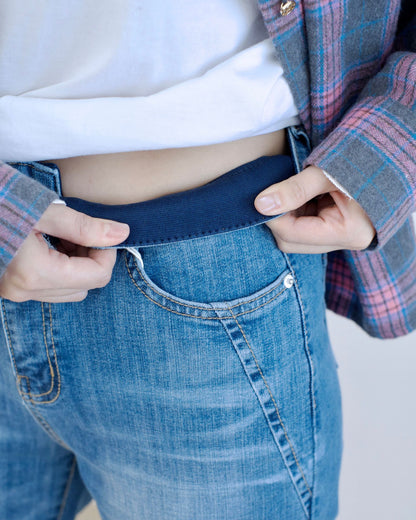 Vikini 洗水直腳牛仔褲