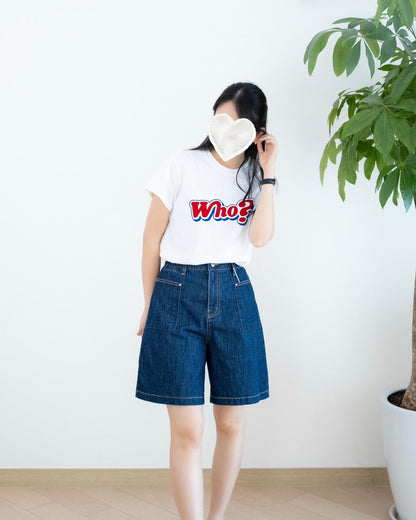 Vikini -3℃ 冰感牛仔短褲