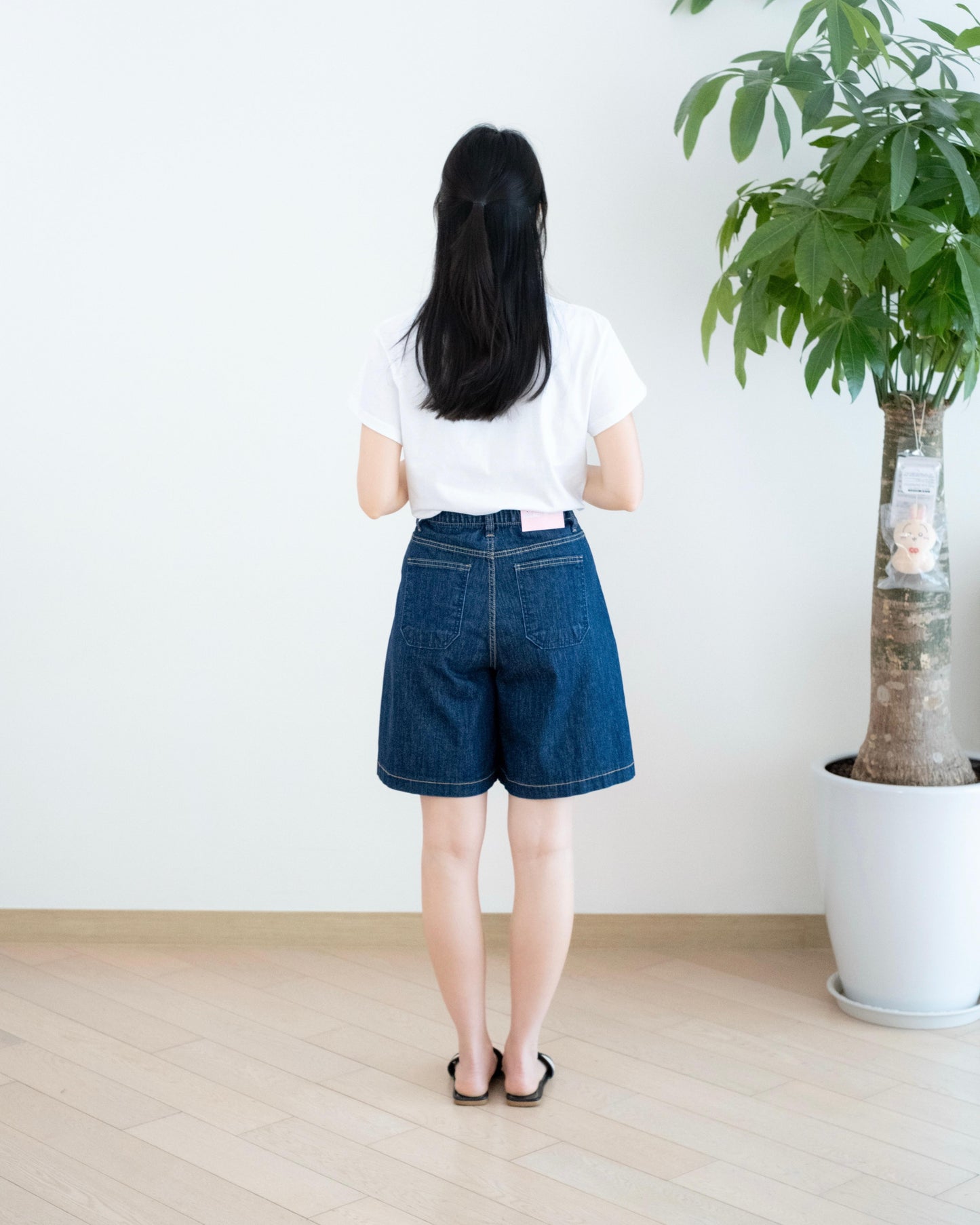 Vikini -3℃ 冰感牛仔短褲