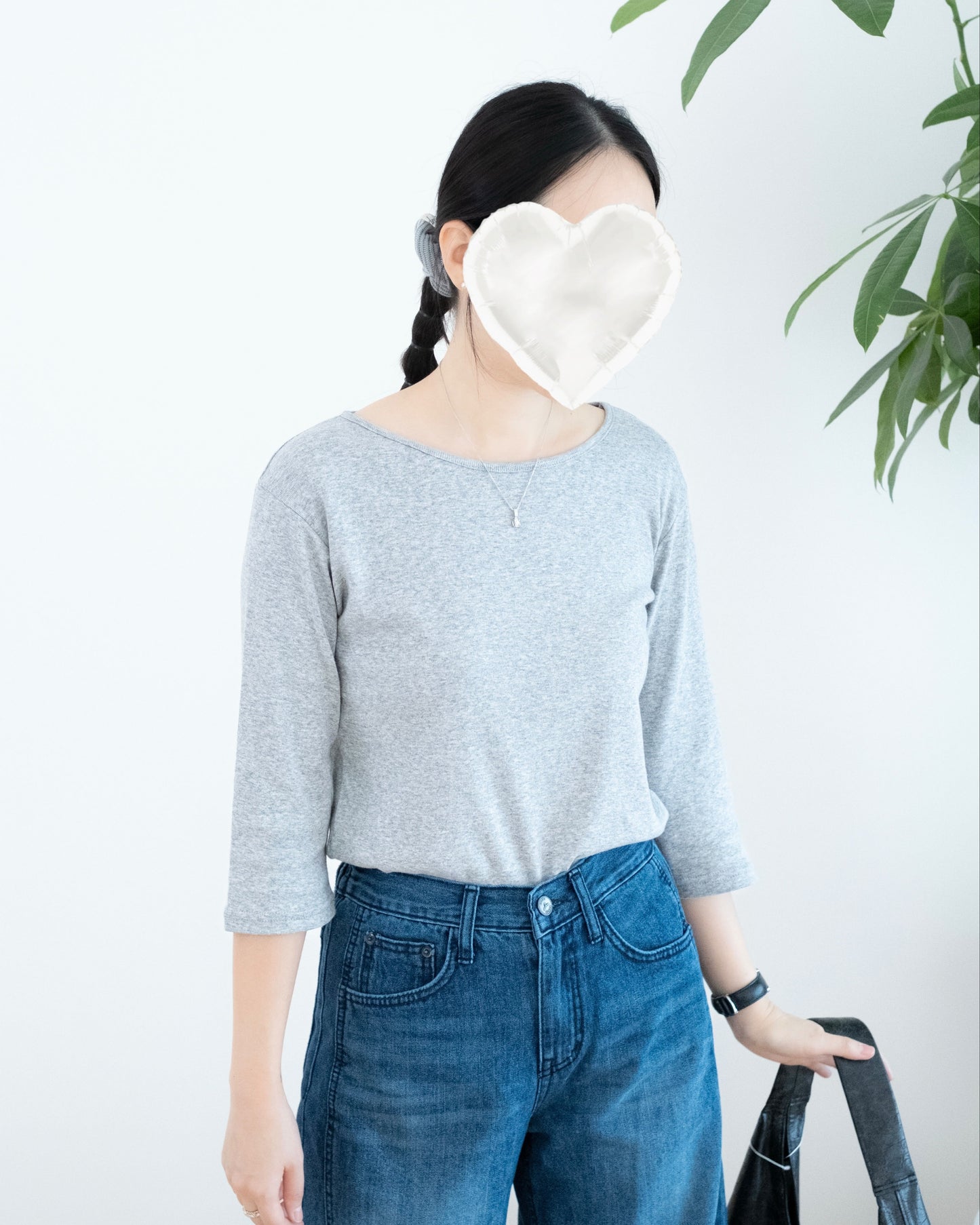 100% Cotton 純棉七分袖上衣