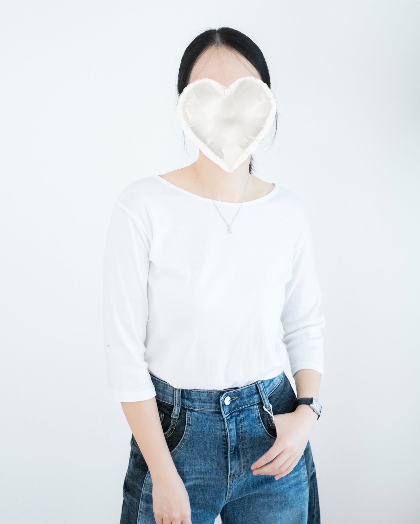 100% Cotton 純棉七分袖上衣
