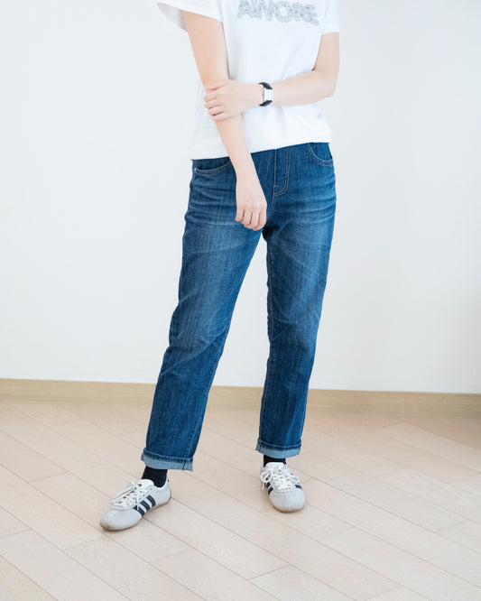 Vikini 洗水Boyfriend牛仔褲