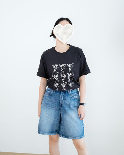 天使圖案Tee